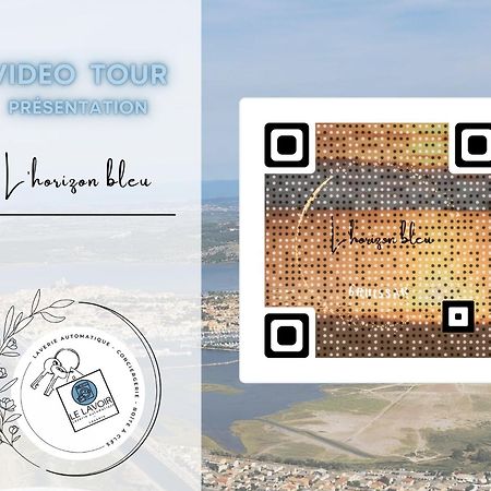 - L'Horizon Bleu - Cocon Romantique Avec Vue Mer Panoramique Gruissan Eksteriør billede