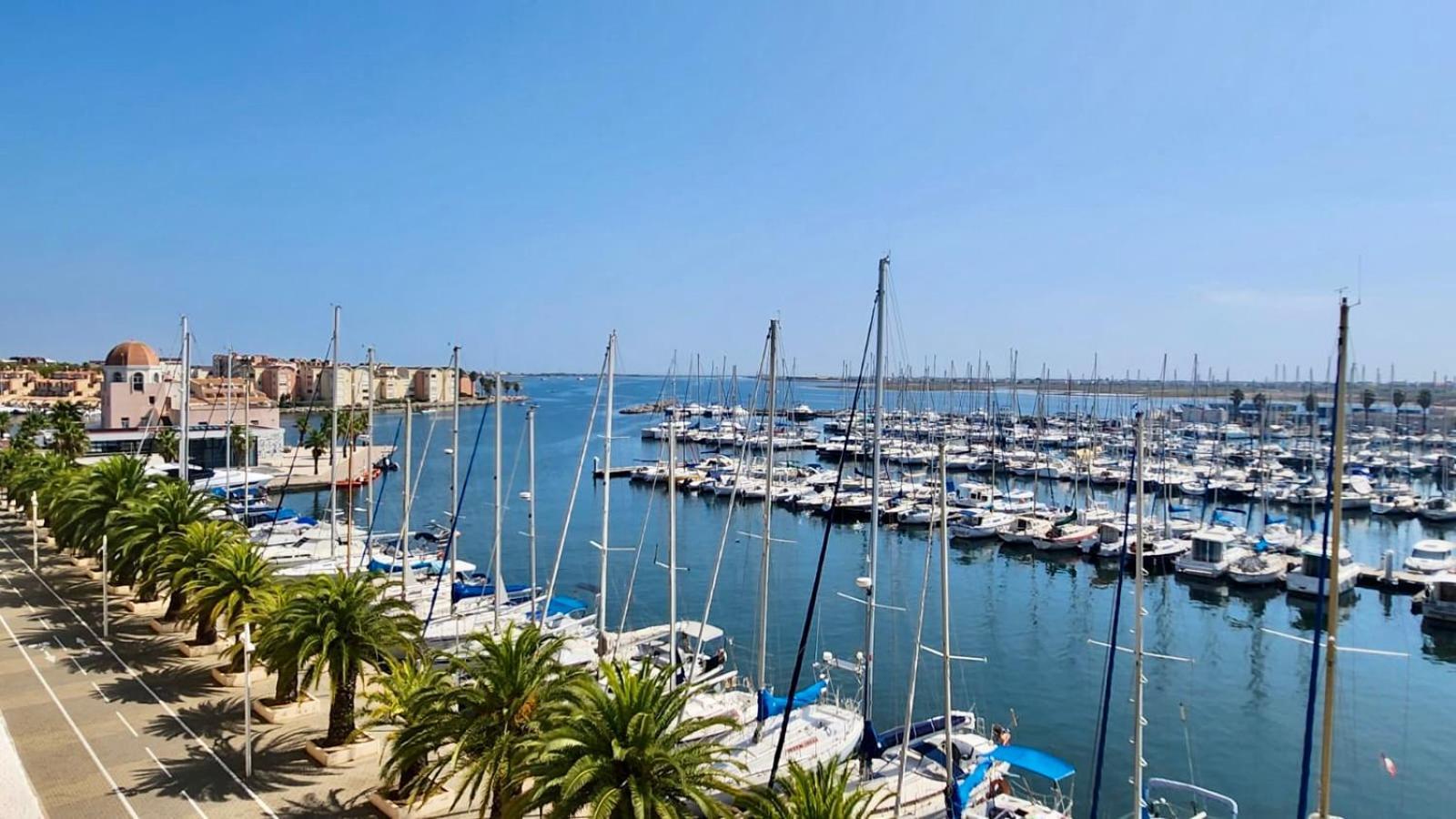 - L'Horizon Bleu - Cocon Romantique Avec Vue Mer Panoramique Gruissan Eksteriør billede